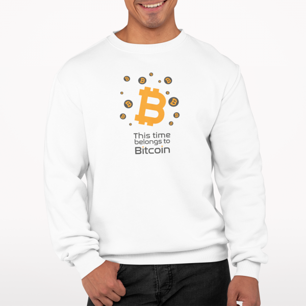Mikina bez kapucne  #BTC bublle