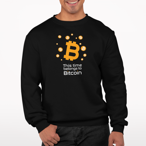 Mikina bez kapucne  #BTC bublle