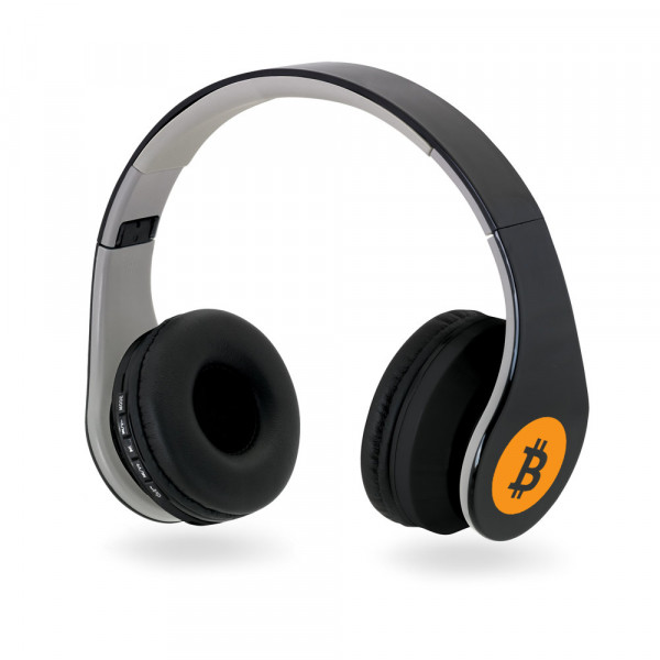 Slúchadlá bitcoin #music