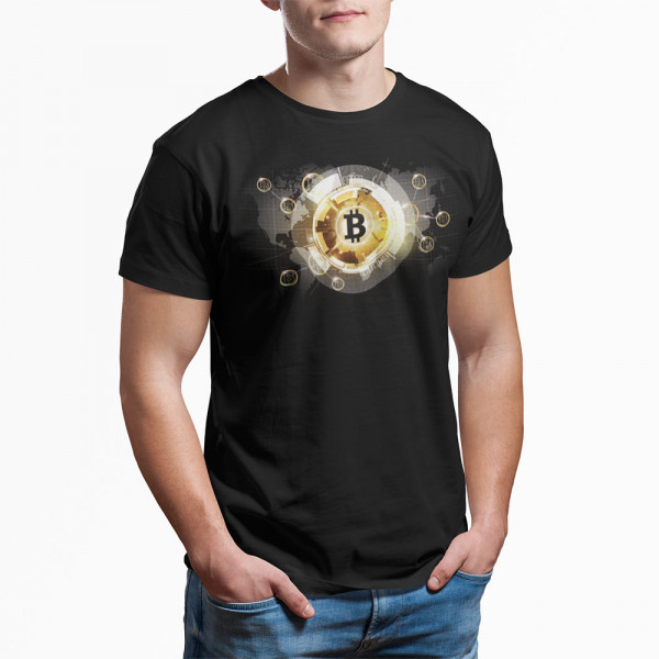 Tričko  #BTC bublle