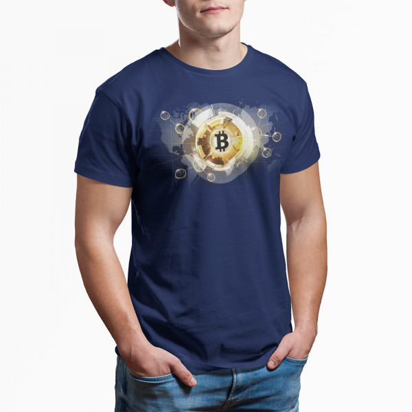 Tričko  #BTC bublle