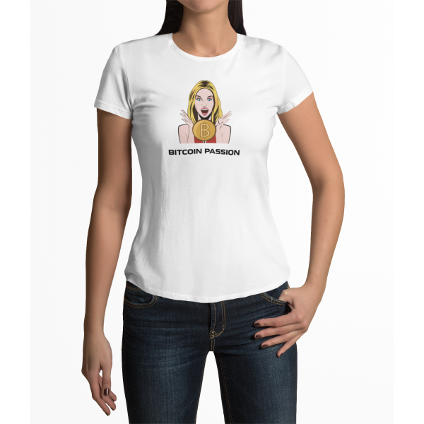 Tričko  #WOMAN BTC PASSION
