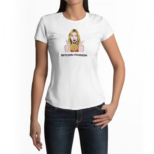 Tričko  #WOMAN BTC PASSION