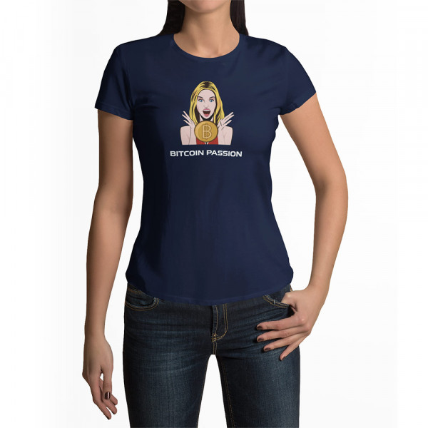 Tričko  #WOMAN BTC PASSION
