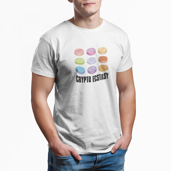 Tričko  #CRYPTO MDMA