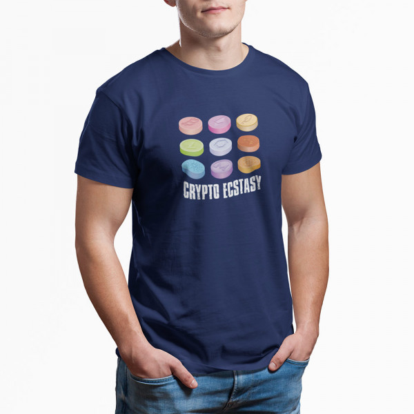 Tričko  #CRYPTO MDMA